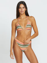 Volcom Sol Song Slide Tri Bikini Top - Multi
